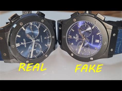 fake hublot vs original|hublot watches first copy.